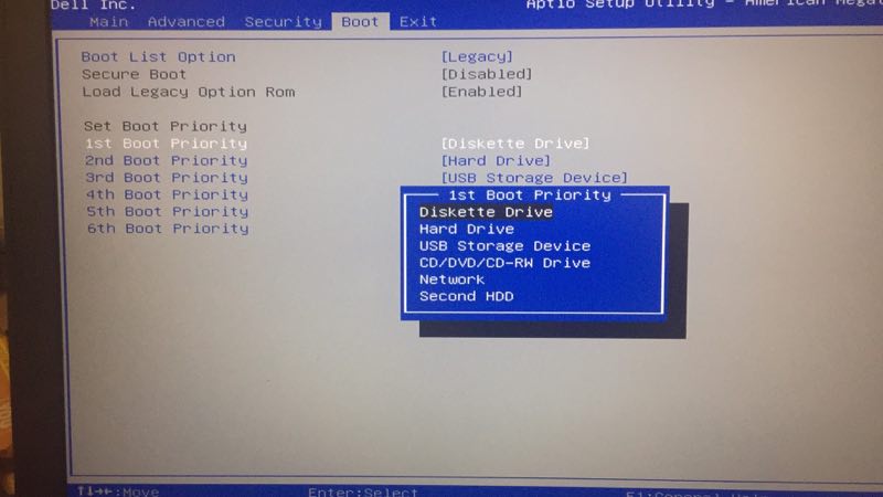 進入bios設(shè)置U盤