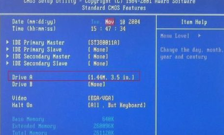 電腦開機(jī)按F1