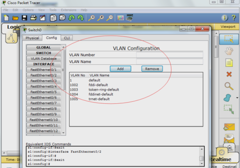 設(shè)置交換機(jī)