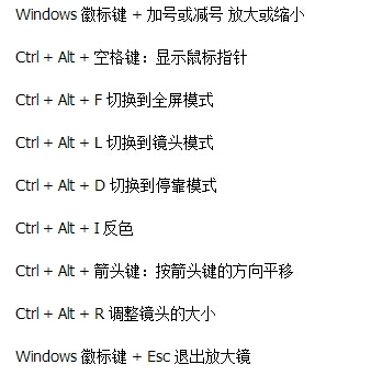 快捷鍵使用大全