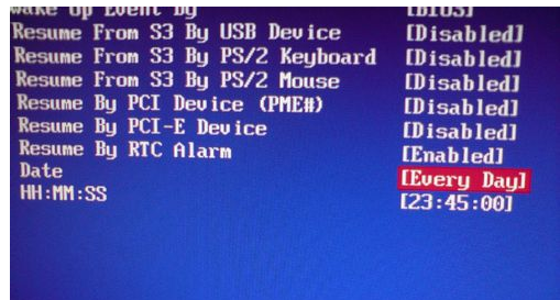 定時(shí)開機(jī)