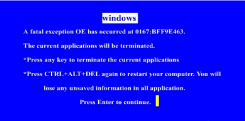 電腦藍(lán)屏怎么回事