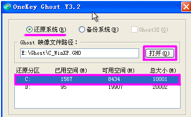onekey一鍵還原教程